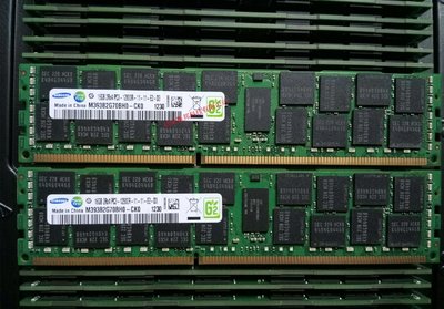 原廠三星16G 2Rx4 PC3-14900 ECC REG DDR3 1866 RDIMM伺服器記憶體