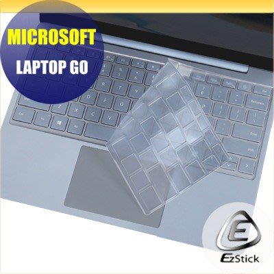 【Ezstick】Microsoft Surface Laptop Go 奈米銀抗菌TPU 鍵盤保護膜 鍵盤膜