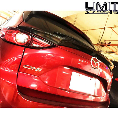 Limit- 馬自達 Mazda CX-5 CX5 二代 B款 中尾翼 後擾流 消光黑 改裝配件 2020