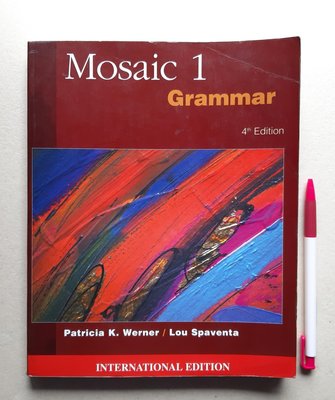 英文文法 Mosaic 1 Grammar【未使用、贈教師手冊】