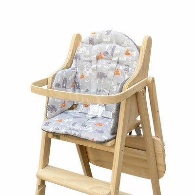 【現貨】實木餐椅坐墊升級款加厚寶寶兒童餐桌椅墊高腳椅墊飯椅靠墊