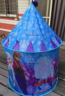 ☆:+:MR.BBOY:+:☆冰雪奇緣Frozen Elsa & Anna公主城堡兒童帳篷、球屋、三角泡加多加厚款唷!