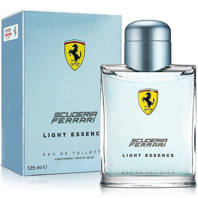 便宜生活館【香水】Ferrari 法拉利 Light Essential 氫元素 男性淡香水10ml (滾珠分裝瓶)
