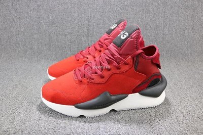 Adidas Y-3 Kaiwa 紅色 經典 麂皮 老爹鞋 慢跑鞋 男女鞋 CG6981