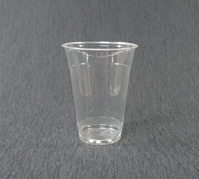 含稅 50個 生物可分解【PLA R500Y 有捲邊冷飲杯】透明杯 塑膠杯 Y形杯 造型杯 環保杯 杯子