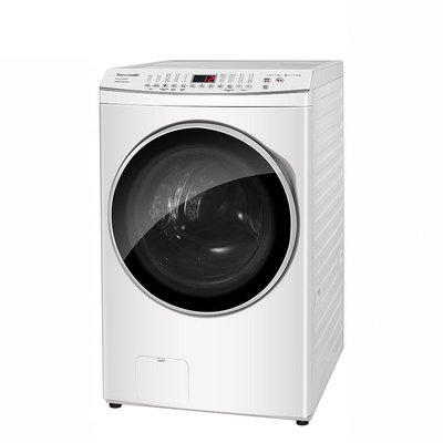 **免運** Panasonic國際牌 15KG 變頻滾筒洗衣機(洗脫烘) NA-V150MSH-W(冰鑽白)