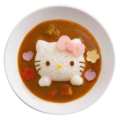 寶寶屋~1/12~1/20日本代購 Hello Kitty 三麗鷗 飯模 造型 便當 壓模 咖哩飯 燴飯 模型~現貨