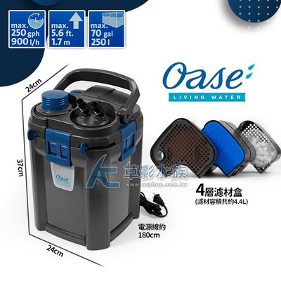 【AC草影】德國 OASE 歐亞瑟 BioMaster 250 外置式過濾器【一組】BFA08003