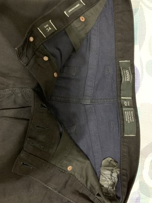 全新正品ARMANI J08男性黑色牛仔褲34號