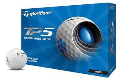 (易達高爾夫)全新原廠TAYLORMADE 2021 TP5 五層球 高爾夫球