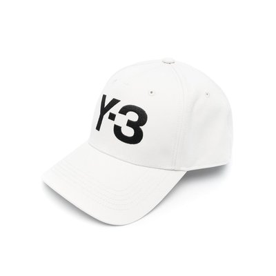 [全新真品代購-S/S23 新品!] Y-3 LOGO刺繡 帽子 / 棒球帽 (白 / 黑 / 灰) Y3