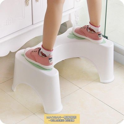 馬桶凳折疊浴室凳衛生間踩腳凳子兒童墊腳防滑塑料凳成人蹲便神器*爆款