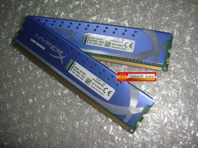 金士頓 Kingston DDR3 1600 Kit 雙通道 4G X2 8G KHX1600C9D3K2/8GX 終保