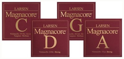 【現代樂器】免運！丹麥Larsen Magnacore-Strong Cello Strings 大提琴套弦 大提琴弦