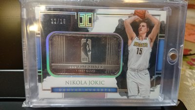2017-18  Nikola Jokic Impeccable sliver 1 ounce  小丑銀牌低限量16張