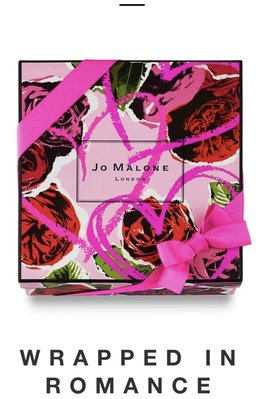 Jo Malone 2018 情人節款 限量禮盒 貼紙 玫瑰花