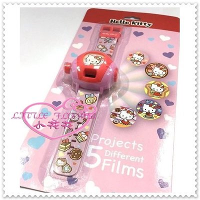 小花花日本精品♥ Hello Kitty  兒童投影電子手錶  兒童子手錶 投影錶 電子錶 粉紫色99923303