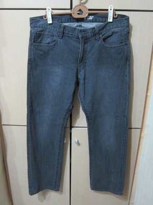 衣市藍~UNIQLO Regular Fit 直筒牛仔褲 (W36~91cm~) (347) (200910)