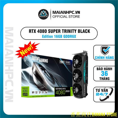 天極TJ百貨Vga 顯卡 ZOTAC GAMING GeForce RTX 4080 SUPER Trinity OC 16GB G