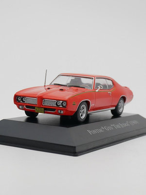 ixo 1:43 Pontiac GTO The Judge 1969龐蒂亞克合金汽車模型玩具