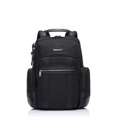 新品 TUMI雙肩包男背包15寸電腦包旅行包時尚女包包堅固彈道尼龍232307- 可開發票