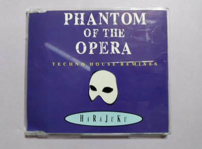 【鳳姐嚴選二手】歌劇幻影浩室舞曲版 Phantom of the Opera Techno House Remixes