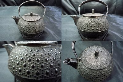 日本製~南部鐵器 岩鑄~茶道具 茶壺 鐵瓶