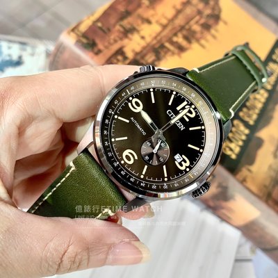 CITIZEN Future Force 飛行員 復古 機械錶 男錶 NJ0147-18X 經典 星辰錶 潮流