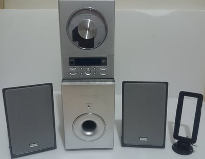日本製 二手組合音響 TEAC Micro Hi-Fi System CD-X9 + 遙控器RC-1045