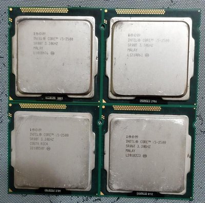 Intel Core i5-2500/6M/3.3 GHz/1155腳位