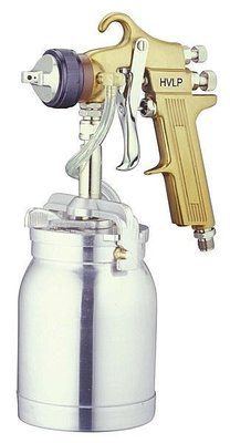 氣動噴槍(ZYD409)HVLP 環保噴槍 噴槍 噴漆 氣動 塑膠噴杯 上杯 側杯 汽車∣工具城