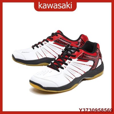 美琪百貨屋Kawasaki川崎運動鞋 K-063 專業羽毛球鞋男式女式運動鞋透氣防滑運動鞋