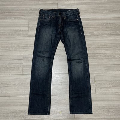 LEVI'S LEVIs PR522-0007 W30 L34 藍色刷色合身窄版牛仔褲 522 511 519