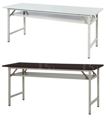 辦公室 補習班 收合式 折疊式 會議桌 180cm*45cm 直角塑鋼會議桌（12） 屏東市 廣新家具行
