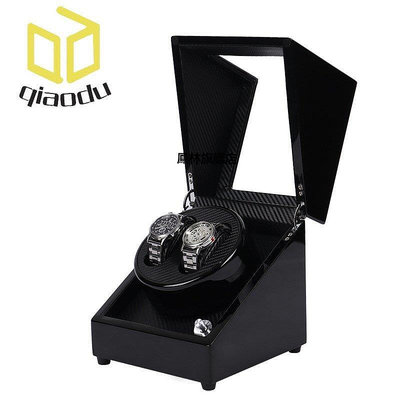 【熱賣下殺價】首飾盒 錶盒黑色烤漆自動上鏈搖錶器機械錶首飾盒收納盒批發手錶轉錶器