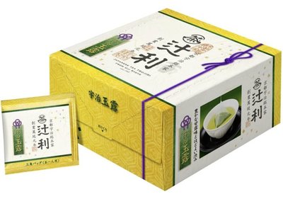 《FOS》日本製 辻利 宇治玉露 立體茶包 (50包) 京都 高級 綠茶 下午茶 美味 送禮 伴手禮 熱銷 新款 限定