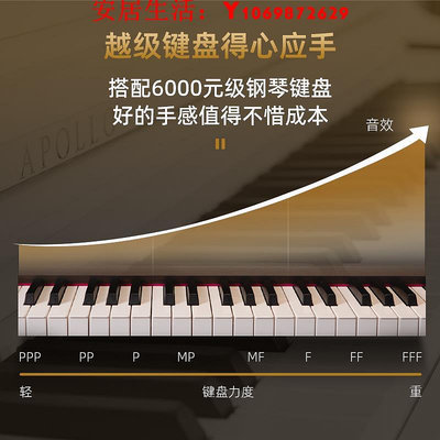 可開發票量大優惠APOLLO電鋼琴重錘88鍵專業考級初學者家用幼師專用數碼電子鋼琴