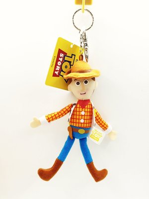 日本迪士尼 胡迪公仔玩偶鑰匙圈吊飾