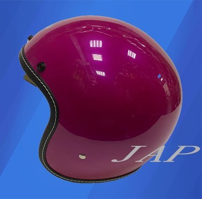 《JAP》THH T-383A+ T383A 素色 桃紅 雙鏡片 內襯全可拆洗 半罩 復古帽安全帽🌟買就送好禮🌟