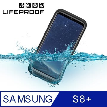 【現貨】ANCASE Lifeproof Galaxy S8 PLUS全方位防水/雪/震/泥保護殼- FRĒ 黑
