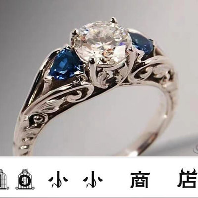 msy-男戒 精品男戒 潮流戒指 男士戒指時尚藍寶石戒指首飾配件