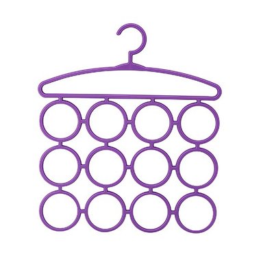 圓圈圈衣物架(3入)/圍巾收納/頭巾/領帶/毛巾收納/衣櫥收納/衣架/直購價