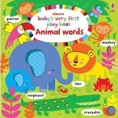 全新 現貨 Baby's Very First Play Book Animal Words (硬頁書)