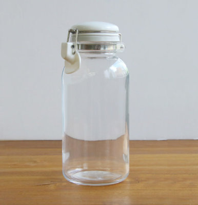 鄉村童話 日本製 星硝耐熱玻璃瓶 500ml 扣環式 現貨