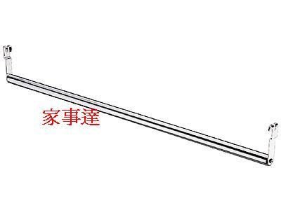 [ 家事達 ] 鐵力士 鍍鉻層架專用--上吊桿60cm長 特價