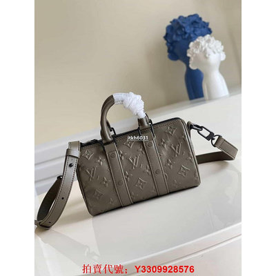 二手Louis Vuitton LV Keepall XS 斜挎包 M57961卡其綠