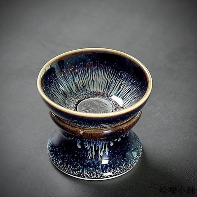 茶杯 茶具 快客杯 旅行茶具 天目建盞茶漏組茶濾茶葉過濾網陶瓷泡茶器茶隔漏斗茶具配件濾茶器全館價格下殺