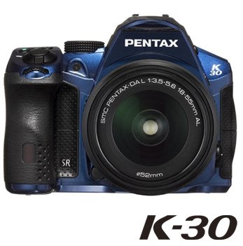 福利品 PENTAX K-30藍+DAL 18-55 WR P1