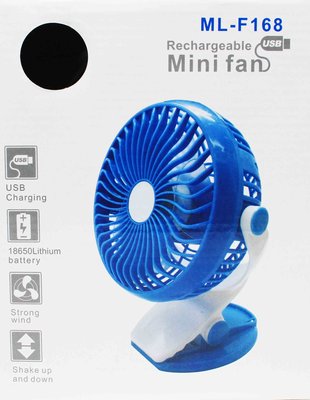 【Mini fan】 夾式迷你攜帶型360度小電風扇『CUTE嬰用品館』