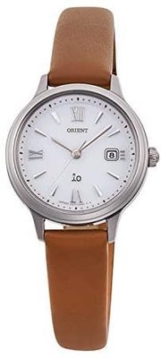 日本正版 Orient 東方 iO NATURAL&amp;PLAIN RN-WG0413S 女錶 手錶 皮革錶帶 日本代購